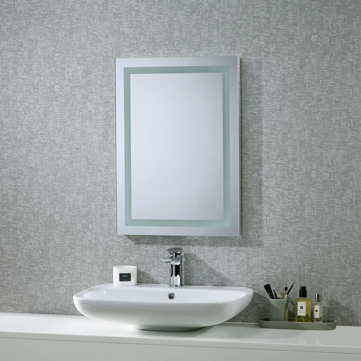 Roper Rhodes Encore Illuminated Led Bathroom Mirror With