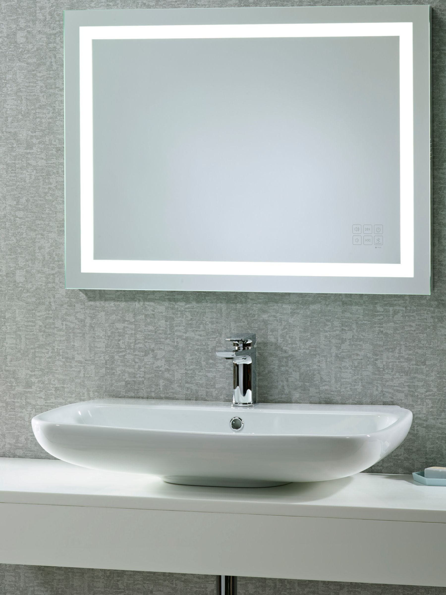 Buy Roper Rhodes Beat Illuminated Led Bathroom Mirror With