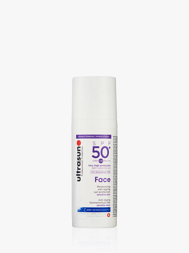 Ultrasun SPF 50+ Anti-Ageing Ultra Sensitive Facial Sun Cream, 50ml 2