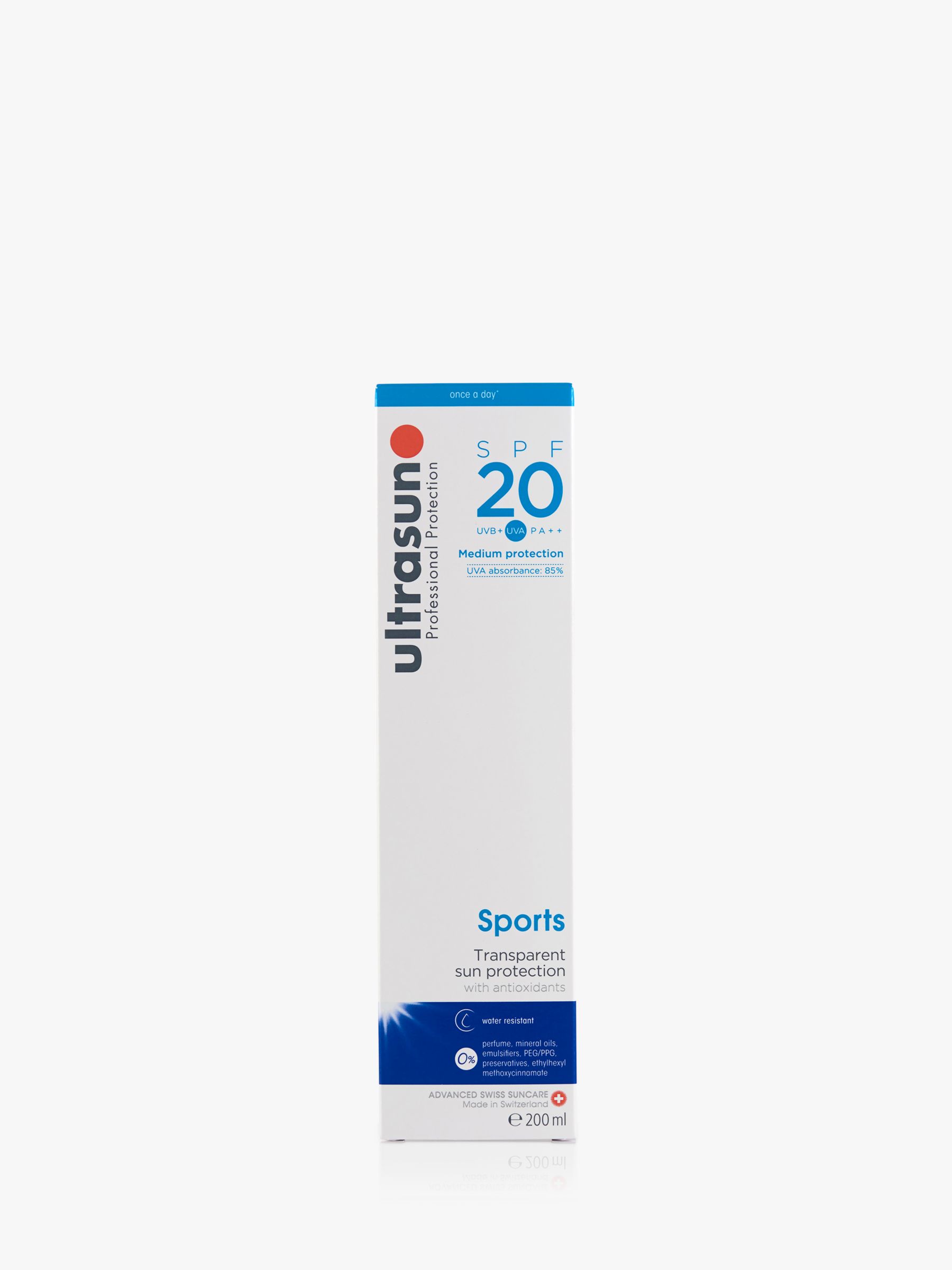 Ultrasun SPF 20 Sports Sun Gel, 200ml 3
