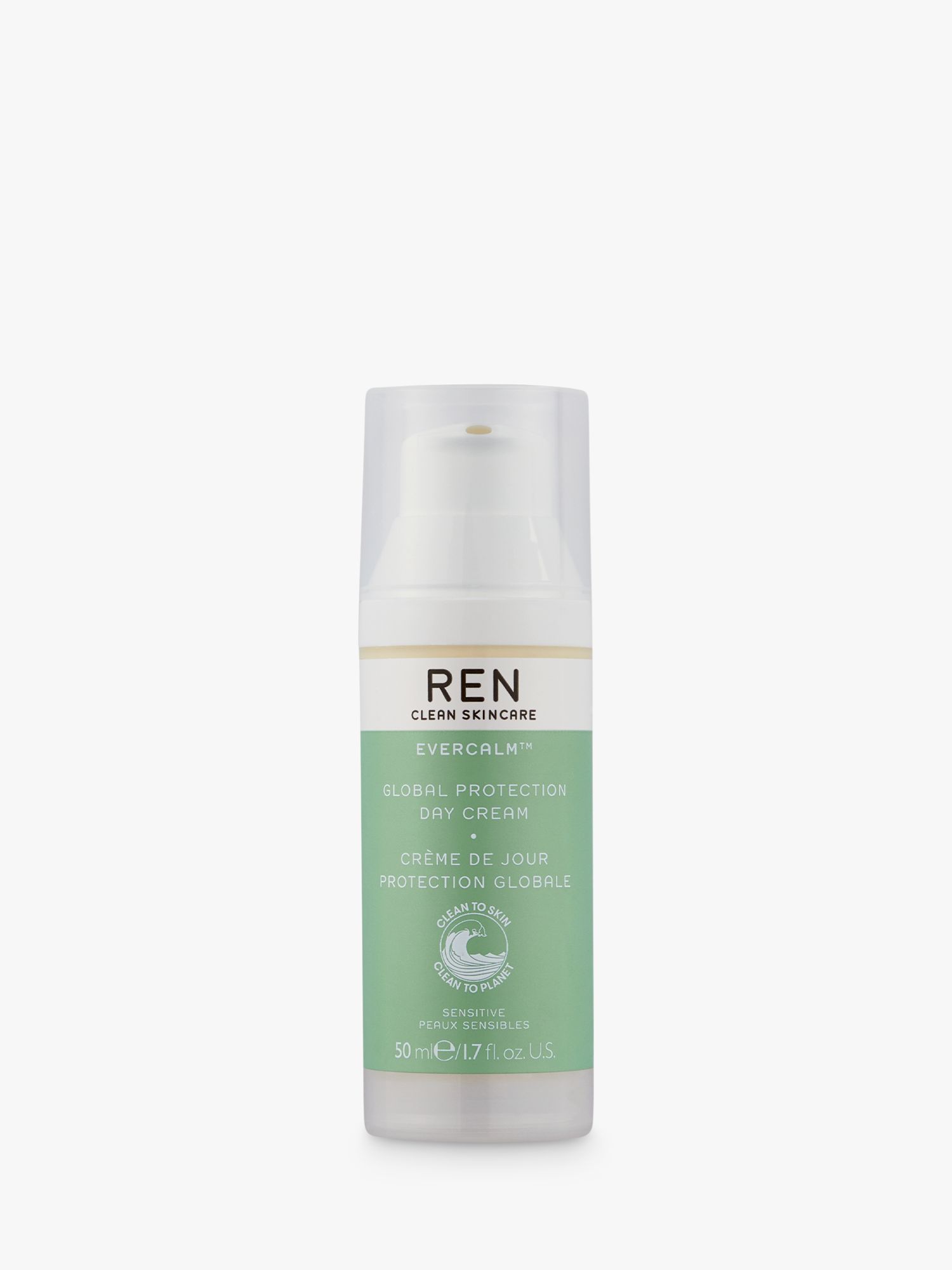 REN Clean Skincare Evercalm Global Protection Day Cream, 50ml 1