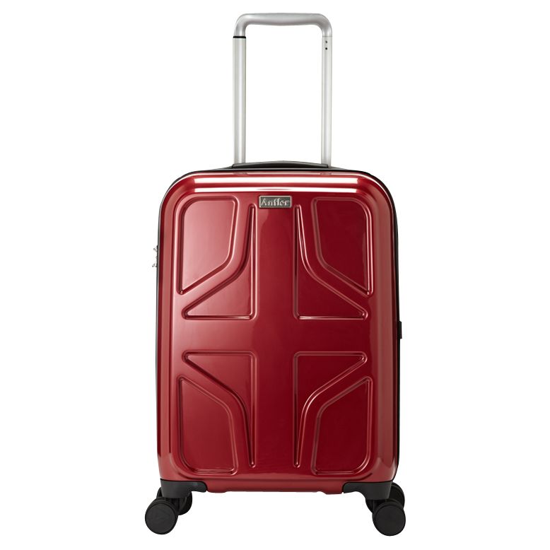 antler red suitcase