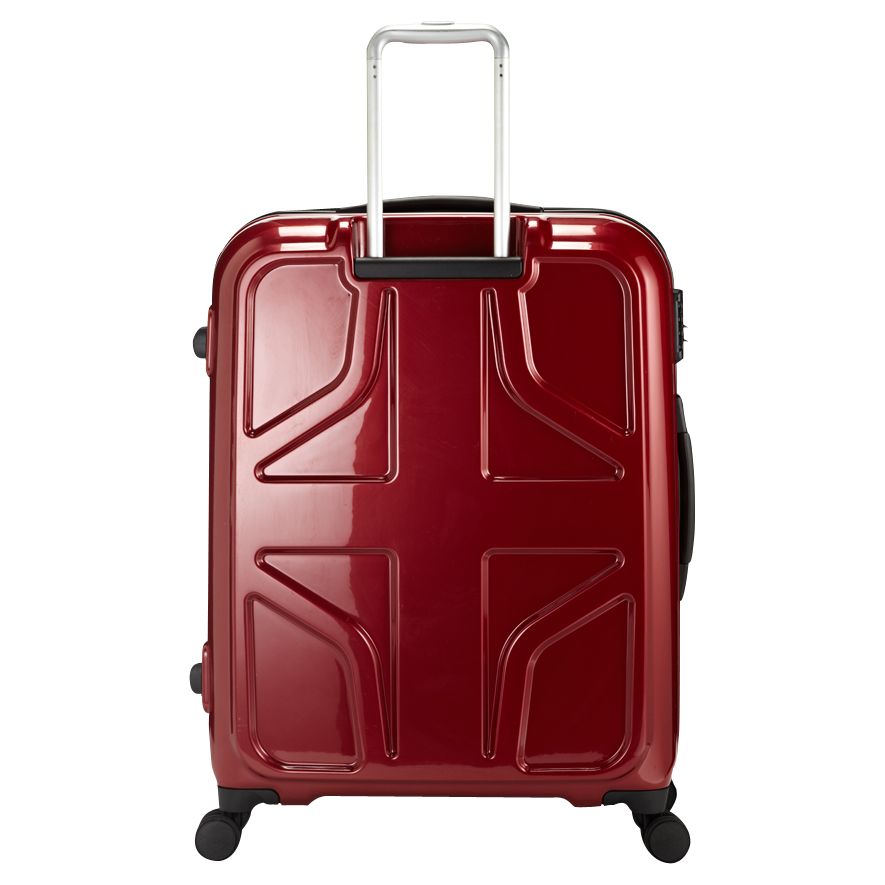 antler red suitcase