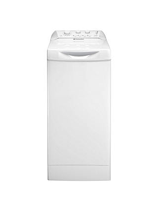 Hotpoint WTL721P Slimline Top Loading Washing Machine, 7kg Load, A+ Energy Rating, 1200rpm Spin, White