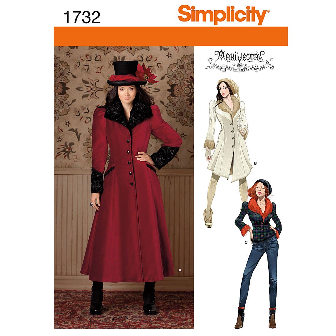 Simplicity Costume Coat Sewing Pattern Review