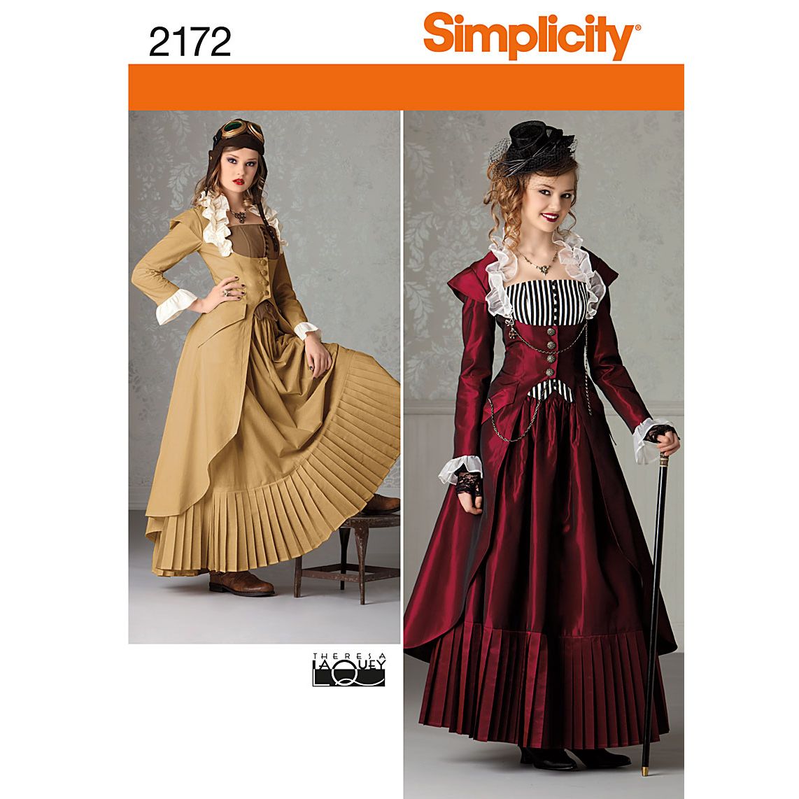 Simplicity Costume Dressmaking Leaflet, 2172, HH
