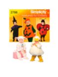 Simplicity Toddler Halloween Costume Sewing Pattern, 2788
