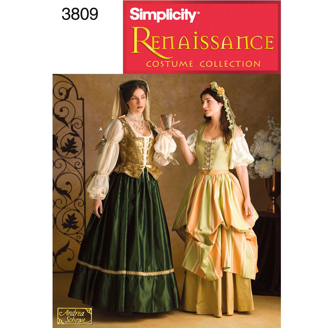 Simplicity Costume Dressmaking Leaflet, 3809