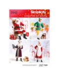 Simplicity Christmas Costume Sewing Pattern, 2542