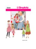 Simplicity Aprons Sewing Pattern, 3949, A