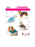 Simplicity Pet Clothing Sewing Pattern, 3939, A