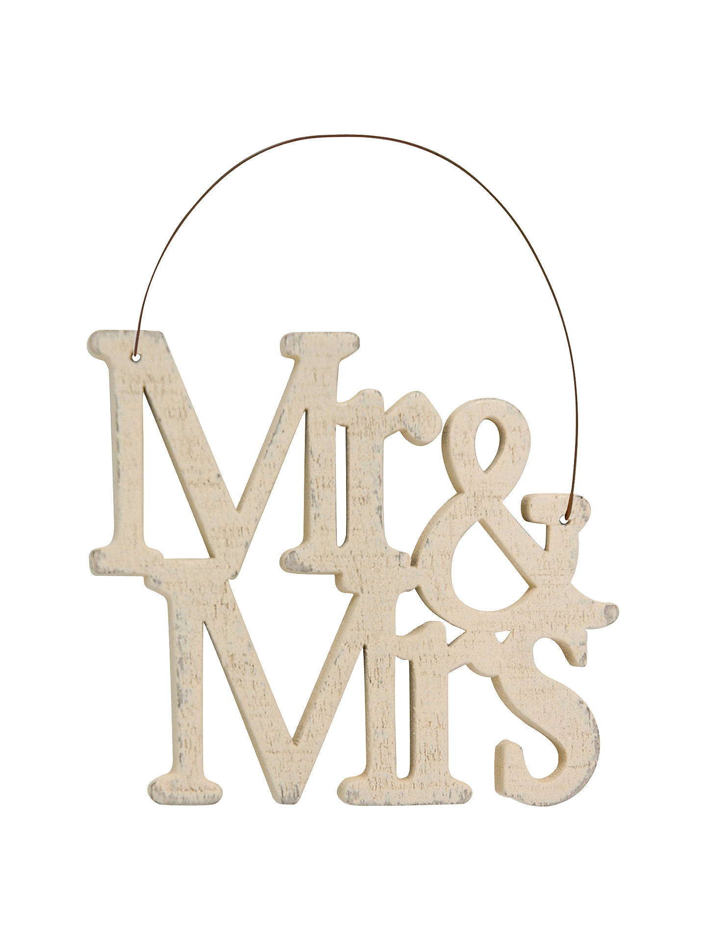 Mr /& Mrs Sign By East of India