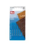 Prym Assorted Leather Needles, Sizes 3-7, Pack of 6