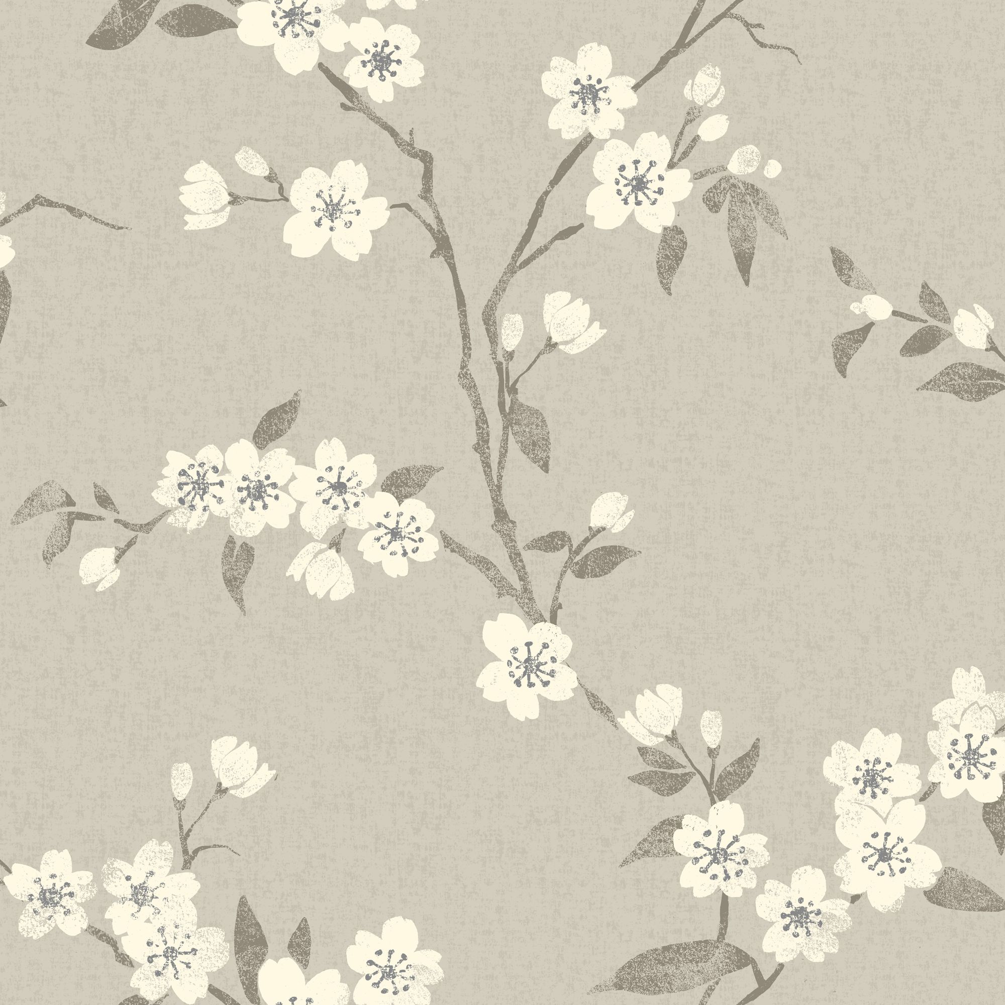 Buy John Lewis Cherry Blossom Wallpaper | John Lewis