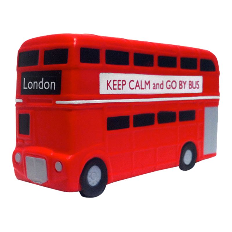 Red Bus Stress Reliever, Red (£4)