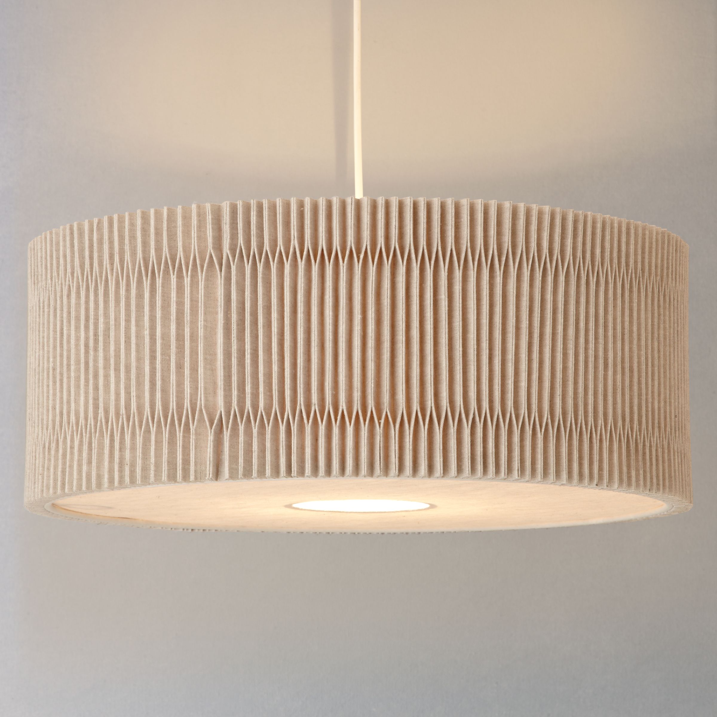 John Lewis Croft Collection Easy To Fit Dale Pleated Ceiling Shade