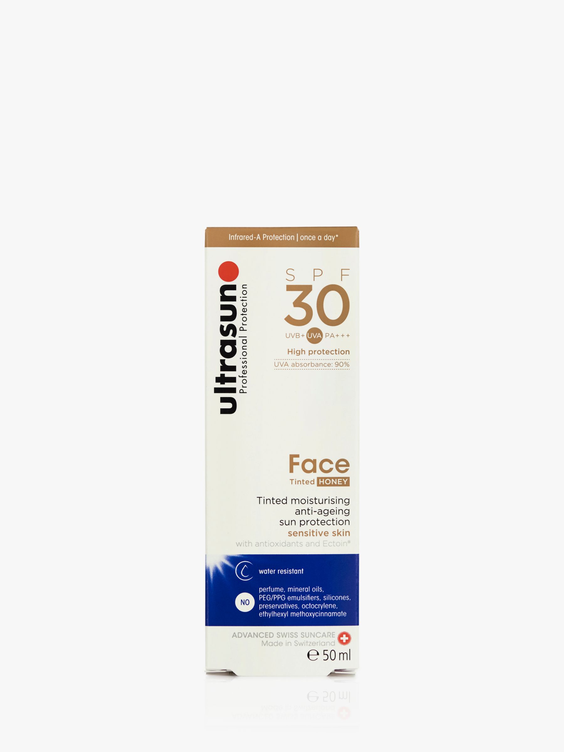 Ultrasun SPF 30 Tinted Face Sun Cream, 50ml 3