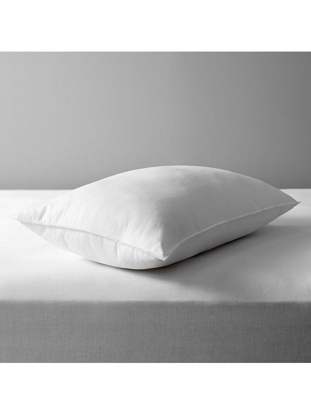 John Lewis Synthetic Soft Touch Washable Standard Pillow, Extra Firm