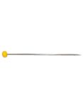 Prym Glass Headed Pins, 60mm, 20g, Yellow