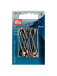 Prym Safety Pins, 50mm, Pack of 12, Silver
