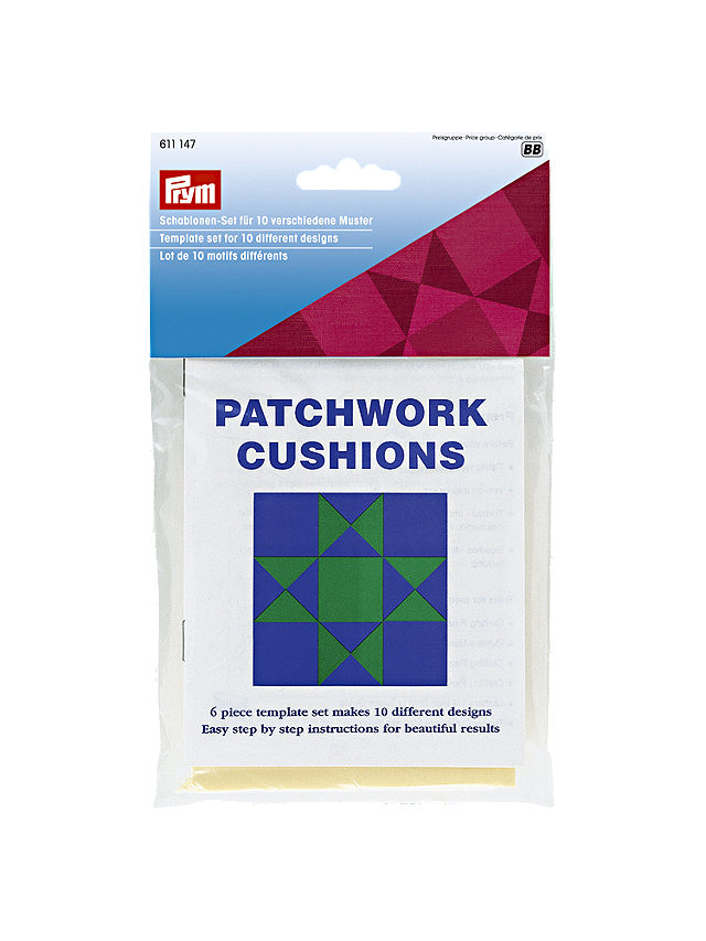 Prym Patchwork Cushions Template