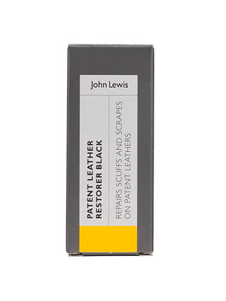 John Lewis & Partners Patent Leather Restorer, Black