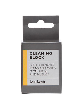 John Lewis & Partners Suede & Nubuck Cleaning Block