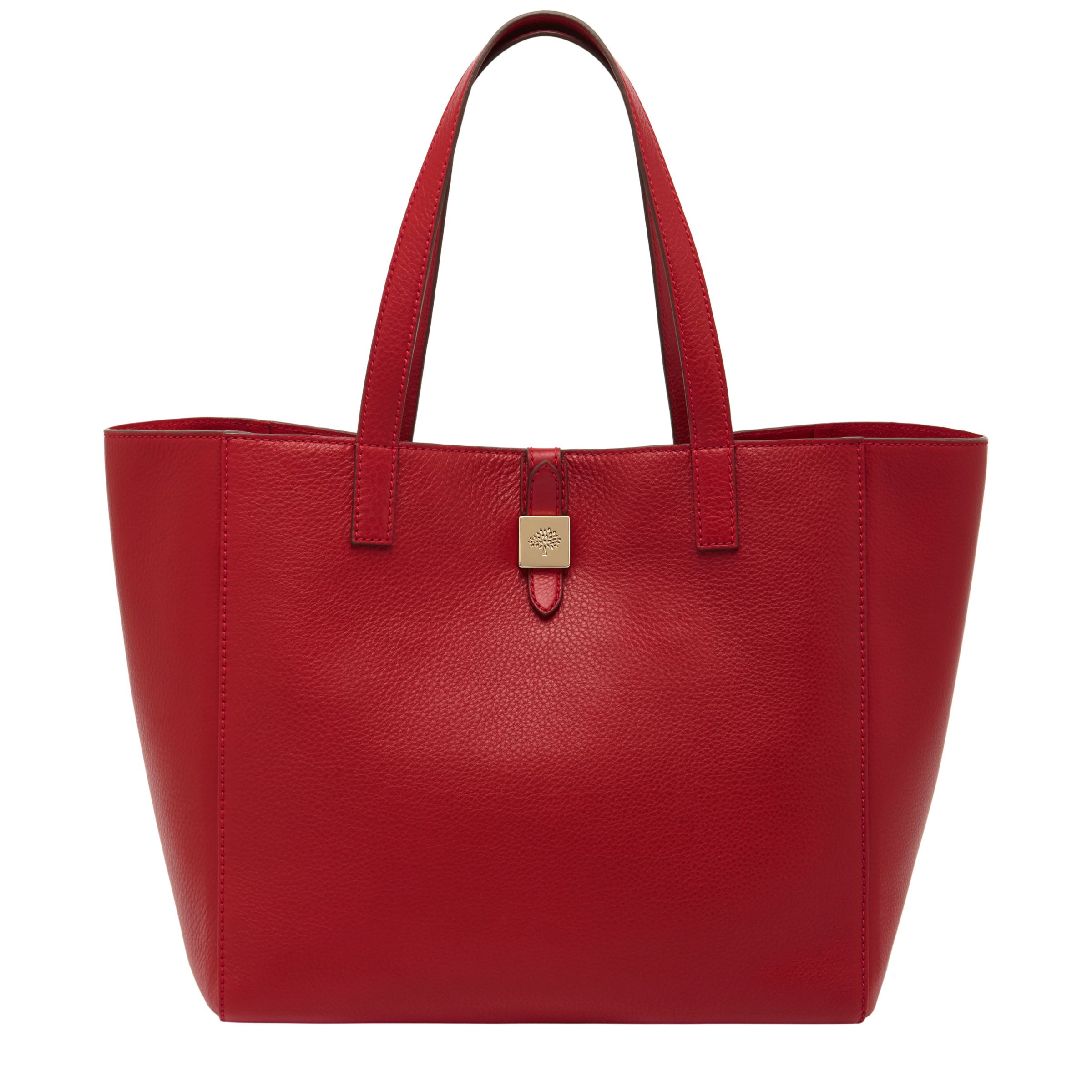 Mulberry Tessie Leather Tote Bag, Poppy