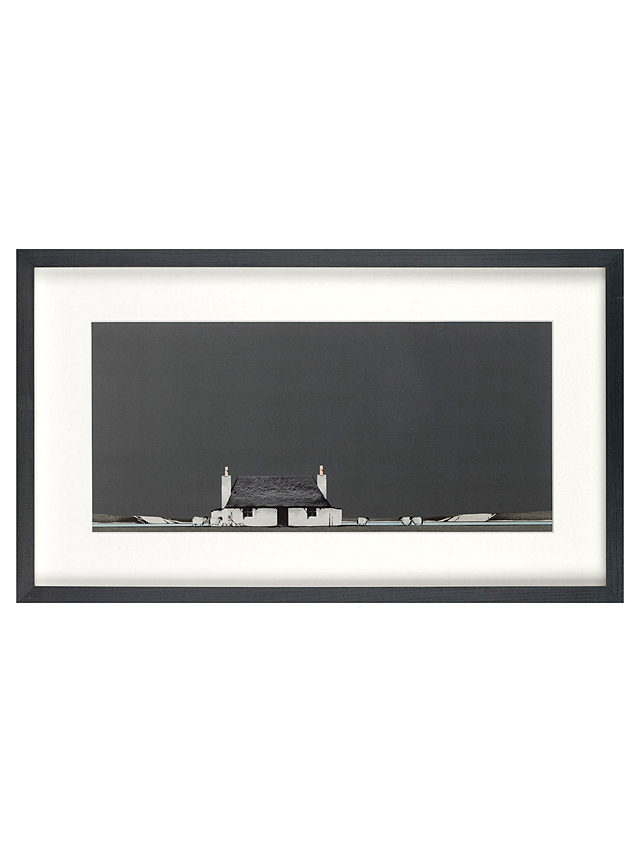 Ron Lawson - Tiree Cottage Framed Print, 30 x 51.7cm