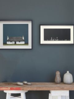 Ron Lawson - Tiree Cottage Framed Print, 30 x 51.7cm