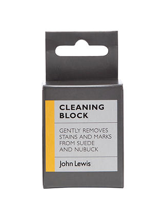 John Lewis & Partners Suede and Nubuck Cleaning Block