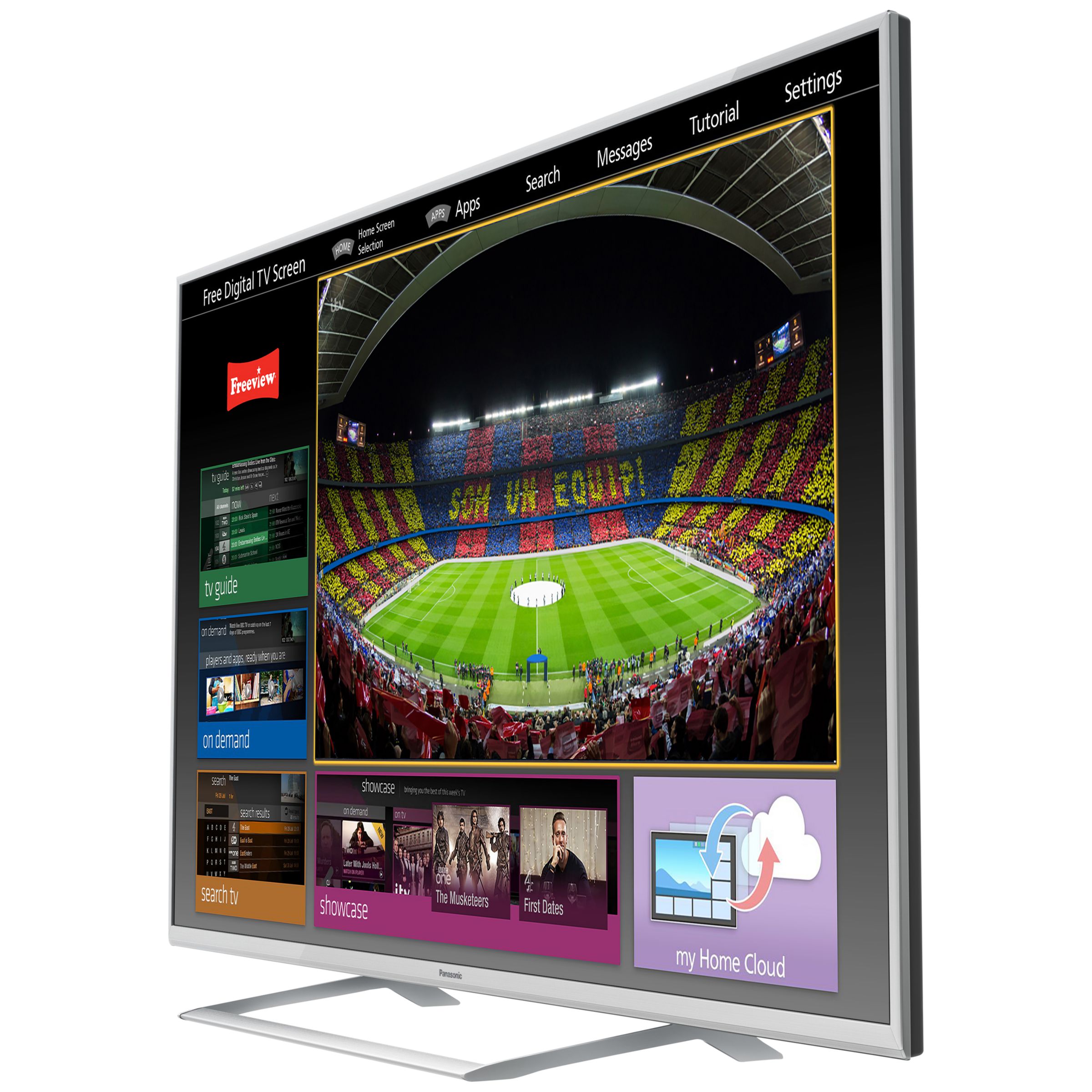 Panasonic Viera TX-42AS740 LED HD 1080p 3D Smart TV, 42