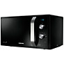 Buy Samsung MS23F301EAK SOLO Microwave Oven, Black | John Lewis