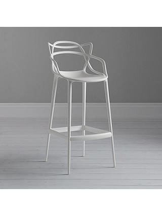 Philippe Starck For Kartell Masters Bar, Kartell Masters Inspired Modern Designer Bar Stool Chair In Grey