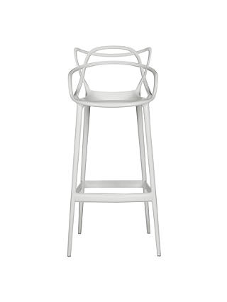 Philippe Starck For Kartell Masters Bar, Kartell Masters Inspired Modern Designer Bar Stool Chair In Grey