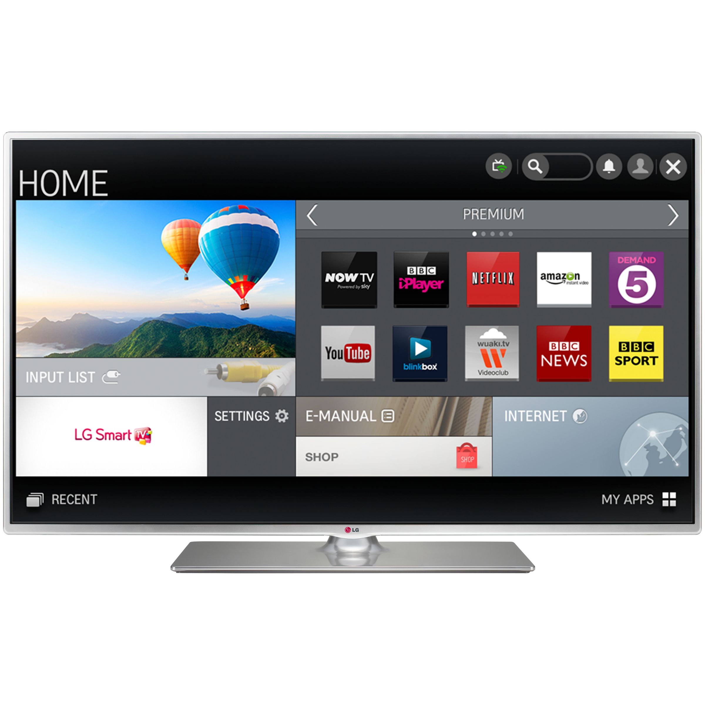 Lg 32lb580v Led Hd 1080p Smart Tv 32 With Freeview Hd At John Lewis And Partners
