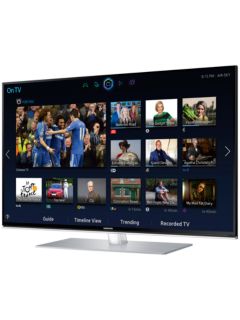 Samsung UE40H6700 LED HD 1080p 3D Smart TV, 40" with Freeview/Freesat HD, Voice Control and 2x 3D Glasses