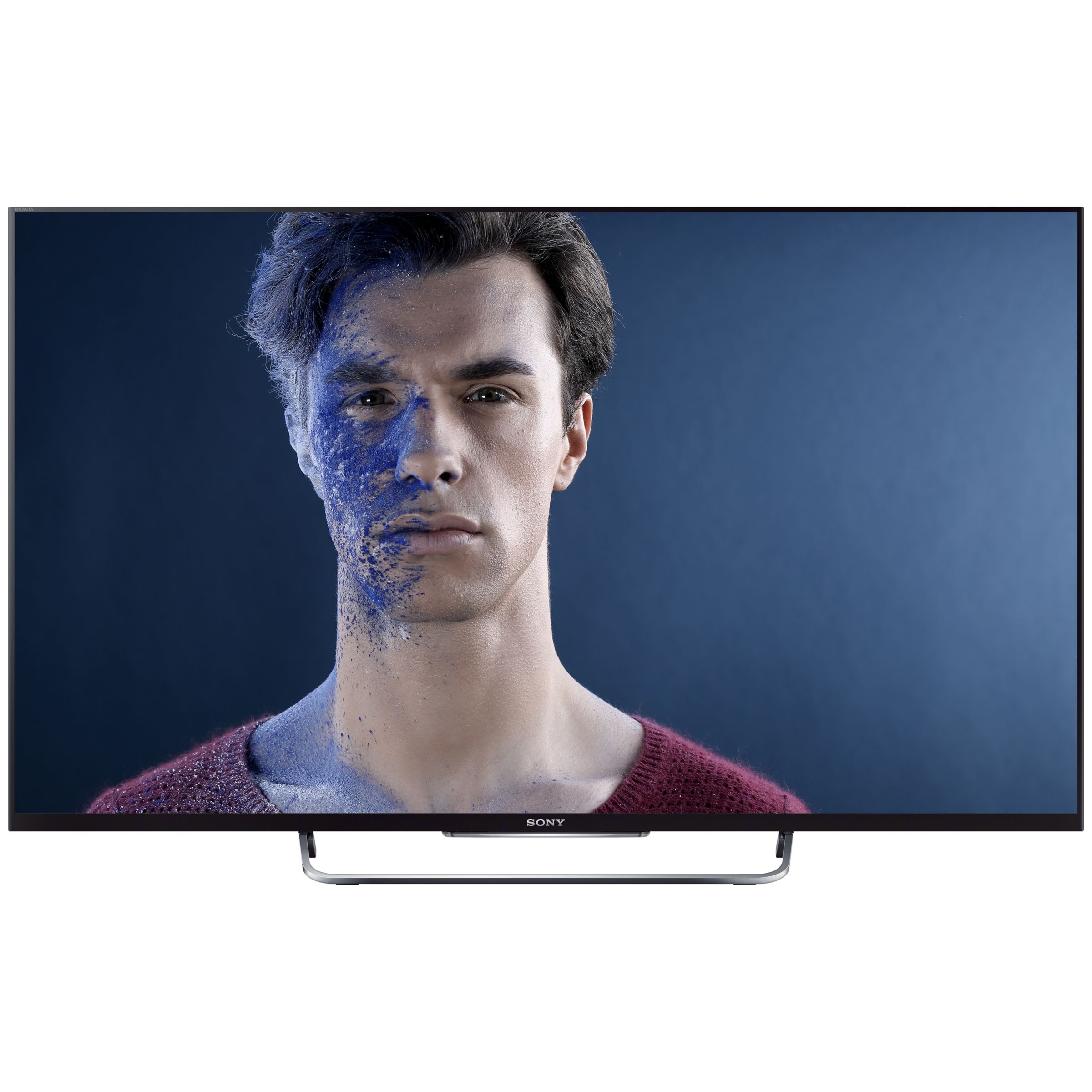magi Bare gør Interessant Sony Bravia KDL42W8 LED HD 1080p 3D Smart TV, 42" with Freeview HD & 2x 3D  Glasses, Black