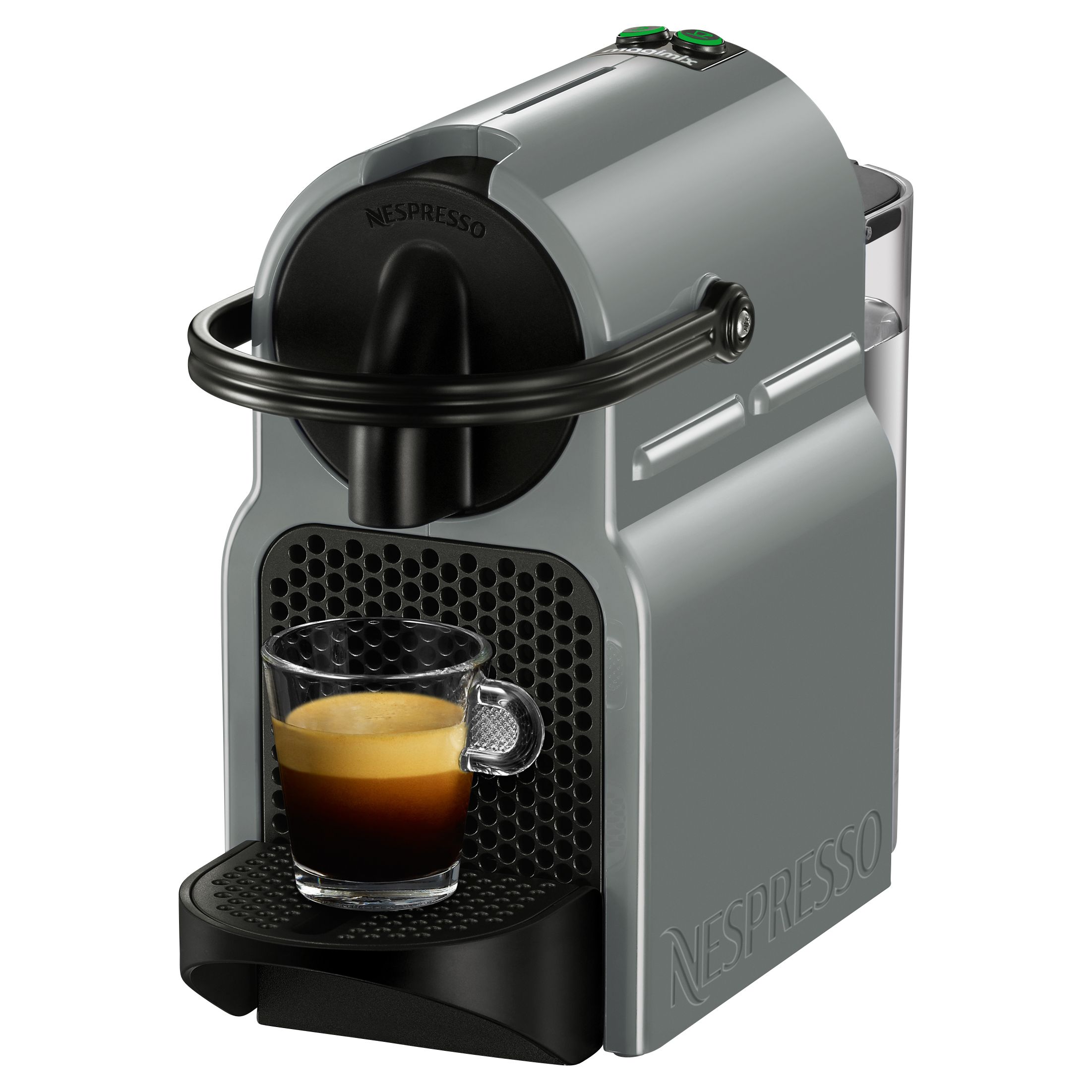 Nespresso Inissia Coffee Machine By Magimix Grey At John Lewis Partners