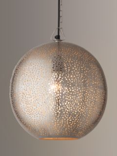 John Lewis & Partners Lyra Etched Metal Ceiling Light