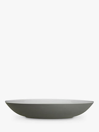 John Lewis & Partners Puritan 25cm Pasta Bowl, Grey