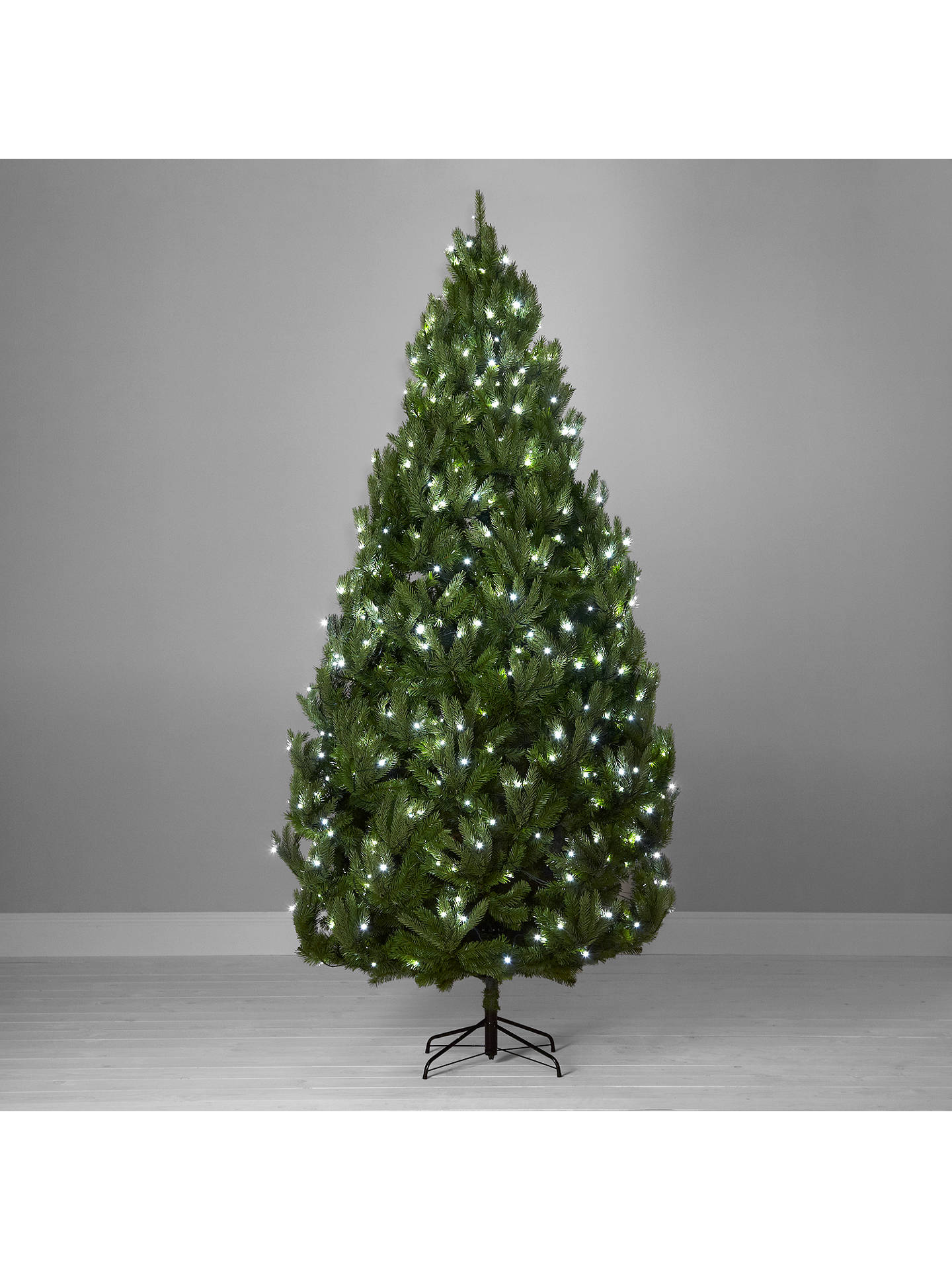 John Lewis Pre-Lit Peardrop Christmas Tree, 7ft at John Lewis & Partners