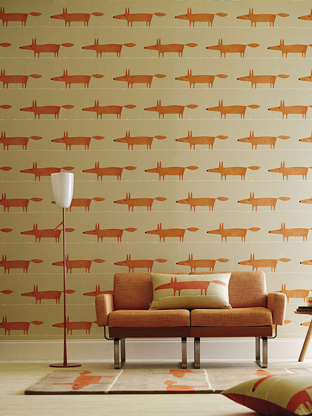 Scion Mr Fox Paste the Wall Wallpaper, 110847