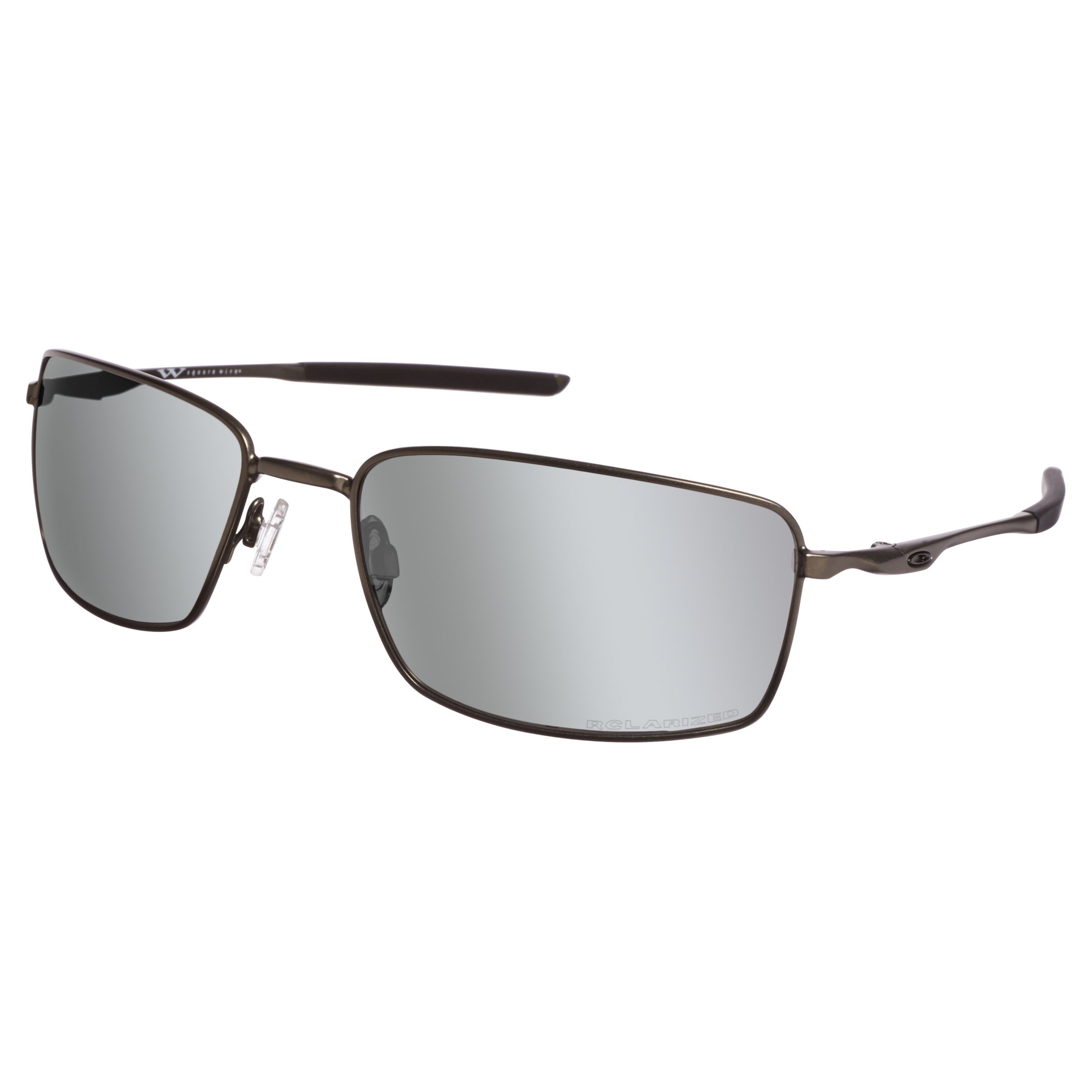 Oakley Oo4075 Mens Square Wire Rectangular Sunglasses At John Lewis