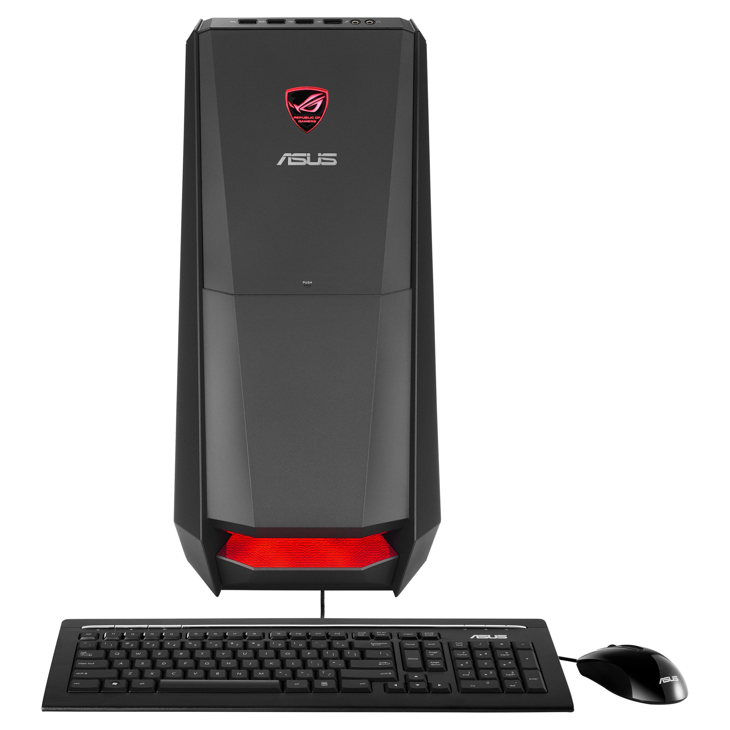 Asus ROG Tytan G30AB Desktop PC, Intel Core i7, 16GB RAM, 2TB, Black