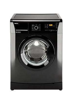 Beko WMB61431B Freestanding Washing Machine, 6kg Load, A+ Energy Rating, 1400rpm Spin, Black