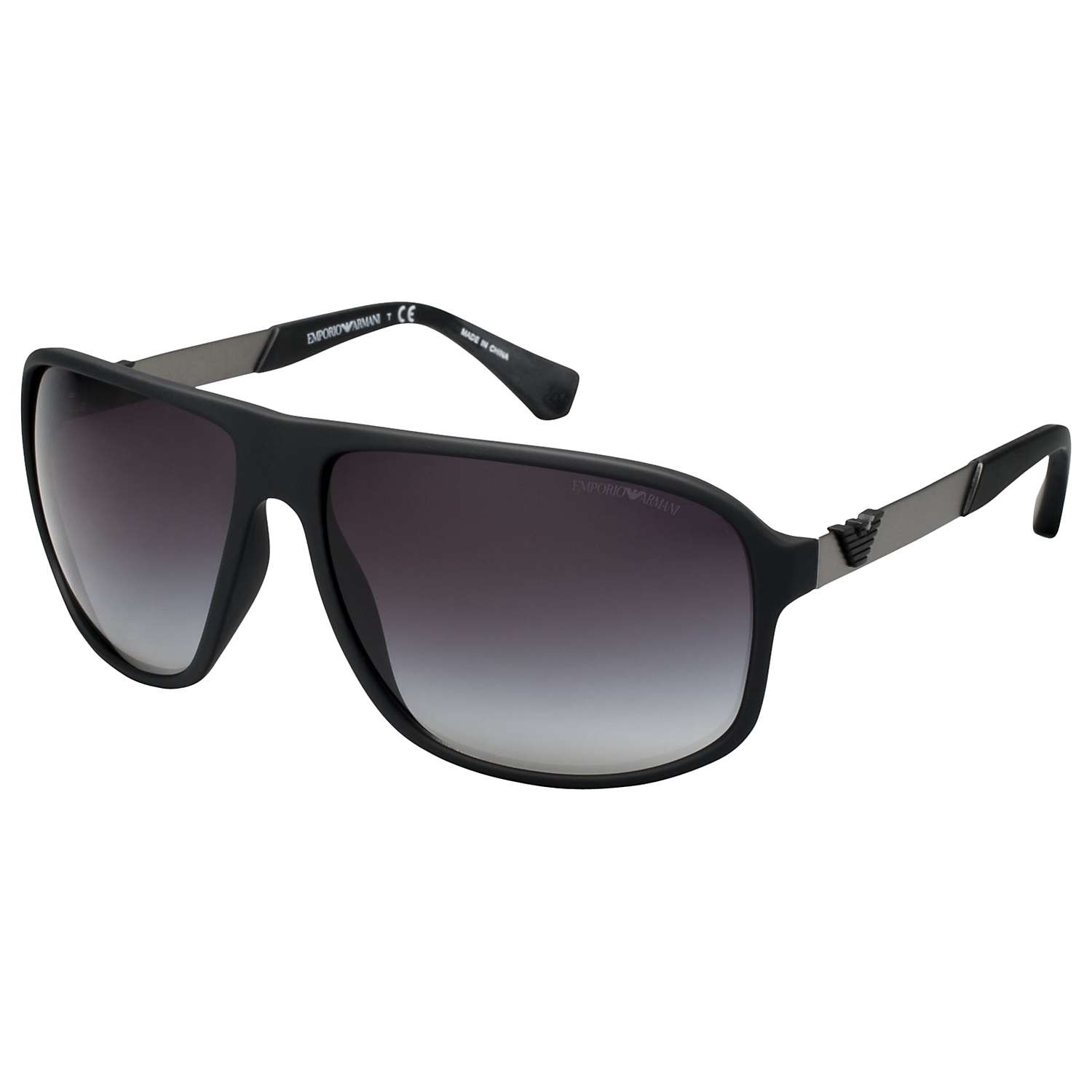Buy Emporio Armani EA4029 Men's Square Sunglasses Online at johnlewis.com