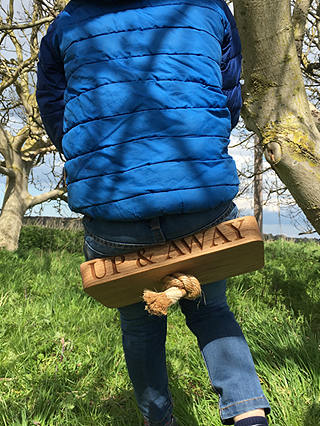 The Oak & Rope Company Personalised Up And Away Swing
