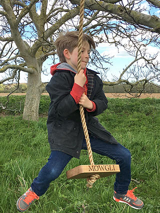 The Oak & Rope Company Personalised Up And Away Swing