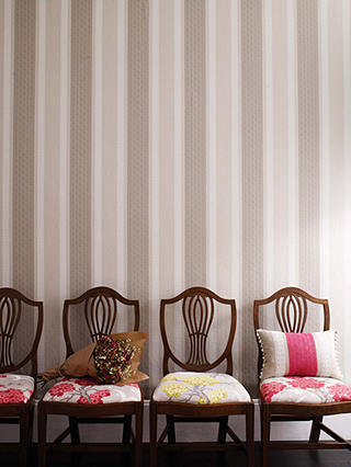 Osborne & Little Chantilly Stripe Wallpaper, W6595-01